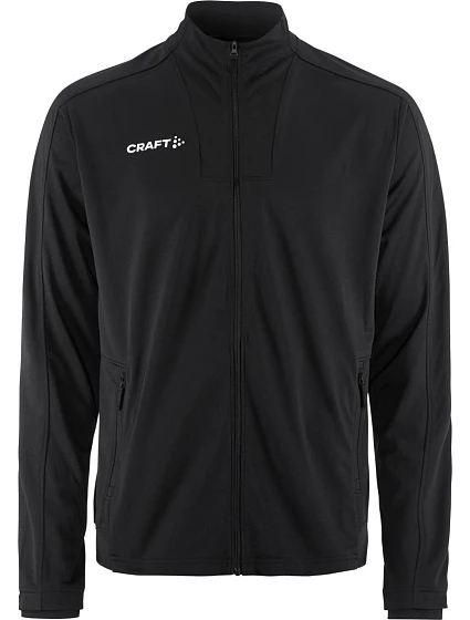 Craft Teamwear Evolve 2.0 Full Zip Jacket M Pánská tréninková bunda 82.4757 black Craft Teamwear Evolve 2.0 Full Zip Jacket M Pánská tréninková bunda 82.4757 black