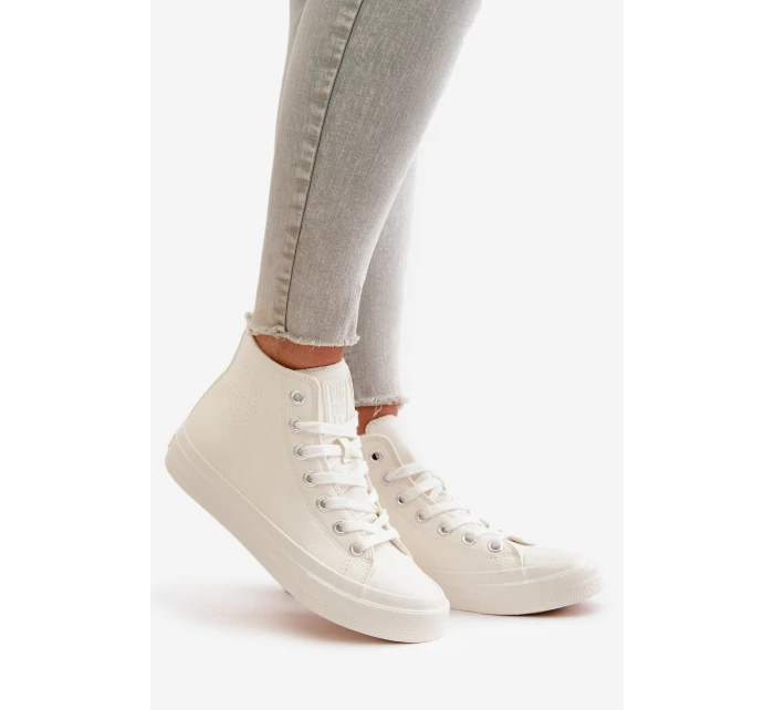 Dámské Zateplené Tenisky Z Eko Kůže Bílé Big Star model 21669546 - Big Star Shoes Dámské Zateplené Tenisky Z Eko Kůže Bílé Big Star model 21669546 - Big Star Shoes