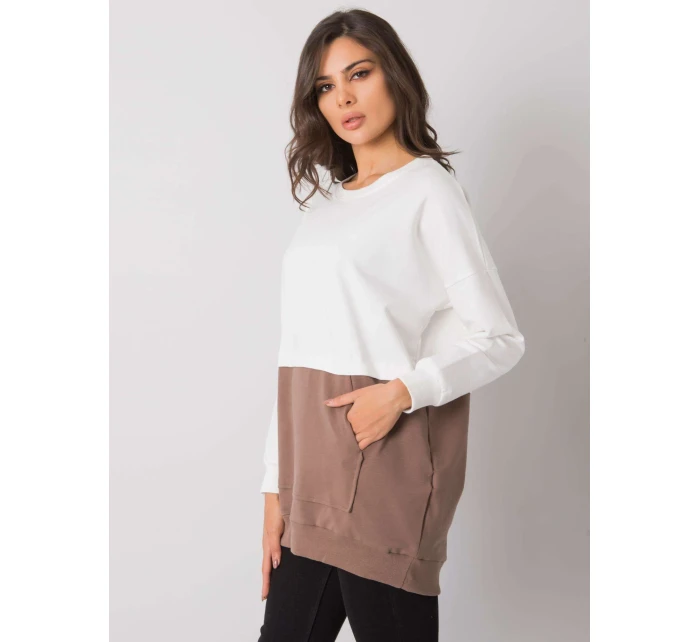 Halenka RV BL 7197.89P bílo-hnědá