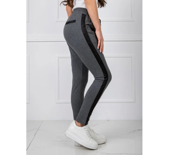 Tepláky RV DR 5371.38P tmavě šedá