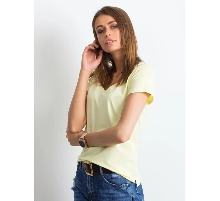 Tričko RV TS 4837.37P světle žlutá