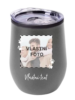 Personalizovaný termohrnek "BOWL" s fotkou mazlíčka a textem