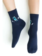 Chlapecké vzorované ponožky 014 JEANS 26-28