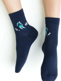 Chlapecké vzorované ponožky 014 JEANS 26-28