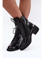 Boty na podpatku model 231606 Step in style Boty na podpatku model 231606 Step in style
