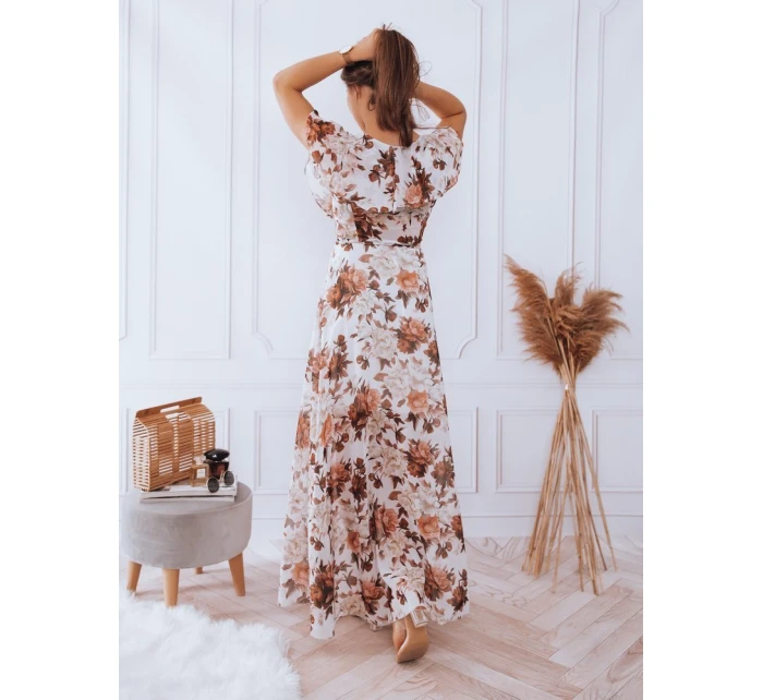 CRESPO maxi šaty světle šedé FashionStreet EY1918 CRESPO maxi šaty světle šedé FashionStreet EY1918