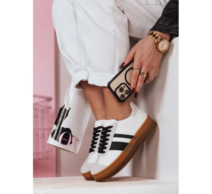 Dámské sportovní tenisky RUNTAG white FashionStreet ZY0663 Dámské sportovní tenisky RUNTAG white FashionStreet ZY0663