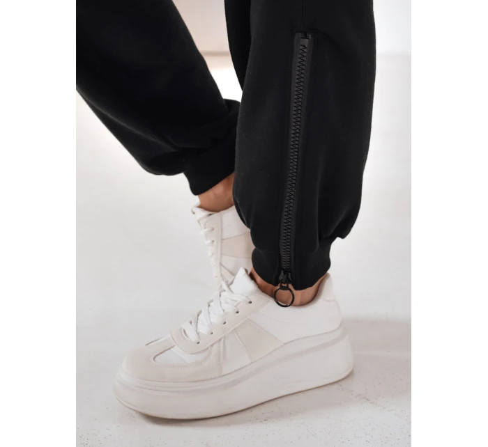 Dámský černý teplákový komplet FashionStreet AY1159 Dámský černý teplákový komplet FashionStreet AY1159