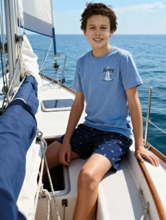 Pyžamo Young Boy model 21924793 Pacific kr/r 134164 - Cornette