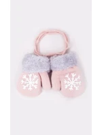 Rukavice RED 0011G Kožešina s provázkem