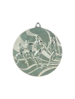 Stříbrná medaile - běh - ocelová medaile