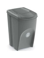 Odpadkové koše 35 l SORTIBOX SET4 PACKY ŠEDÉHO KAMENE dětské