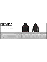 Jacket 3v1 pracovní bunda 64. black model 22463034 - ProJob