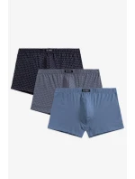 Atlantic 3MH-193 3-pack barva:tmavě modrá/modrá/šedá