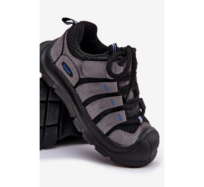 Chlapecké Sportovní Boty Trekkingové Černé Falenisa