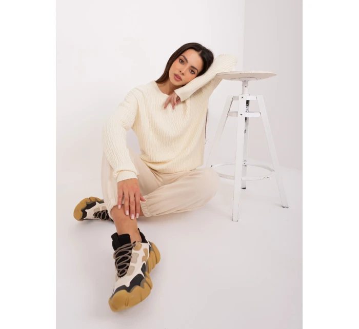 Jumper AT SW 2338.14P světle béžový