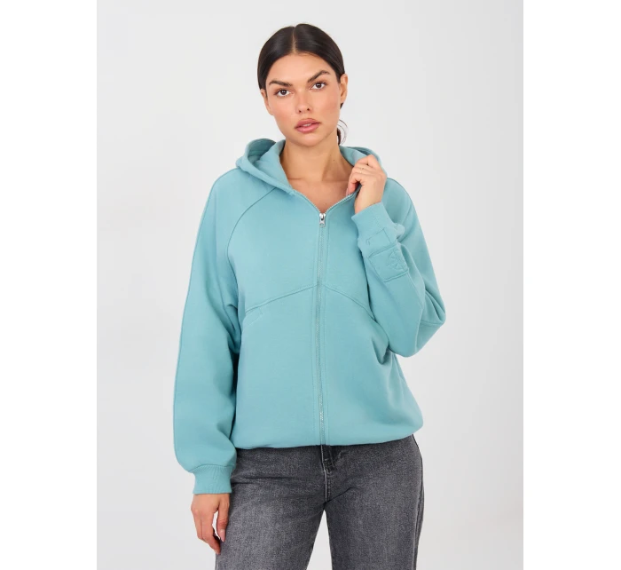 Mikina NS BL NS2566.15 tyrkysová Mikina NS BL NS2566.15 tyrkysová