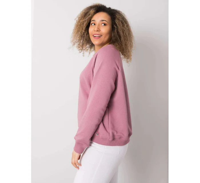 Mikina RV BL 6326.02X tmavě růžová