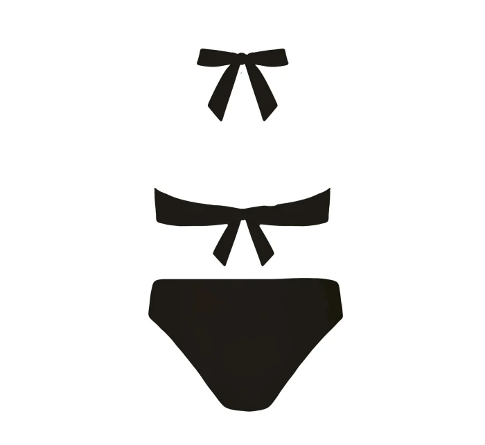 Dámské dvoudílné plavky Panama 3 S556PM3 černé - Self