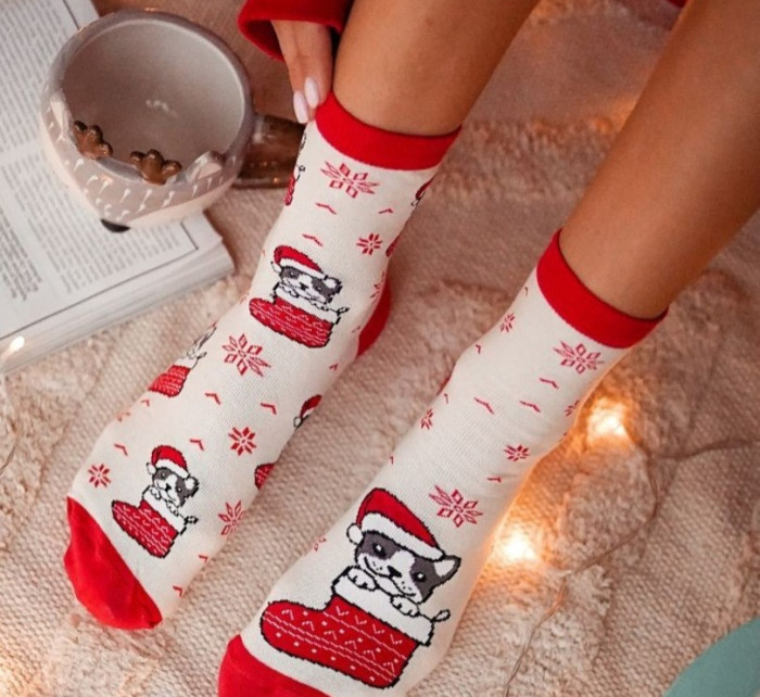 Dámské vánoční ponožky