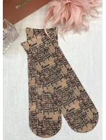 Dámské vzorované ponožky model 7465057 20 den - Magnetis