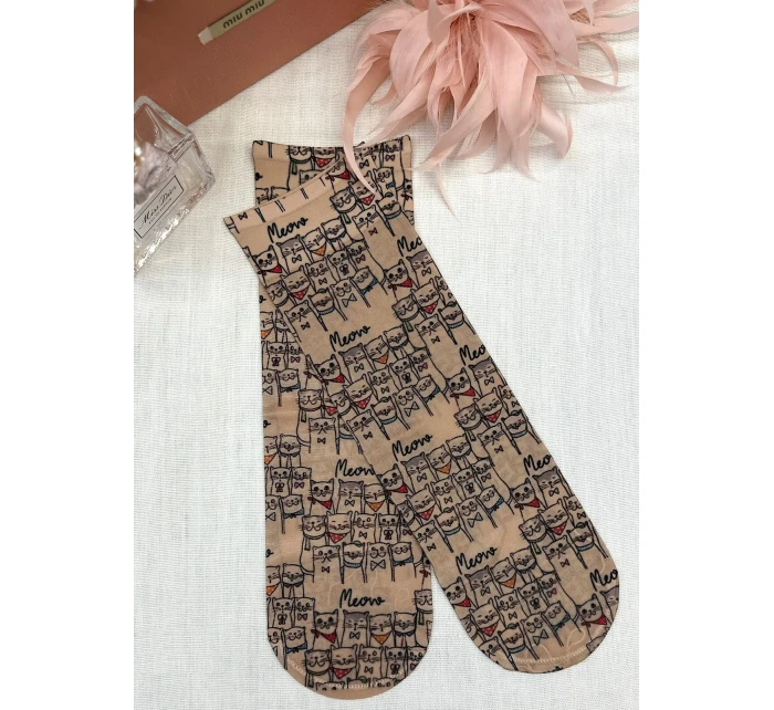 Dámské vzorované ponožky model 7465057 20 den - Magnetis