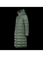 Dámská zimní bunda s kapucí  kabát dlouhý zelený model 21350585 - CMP