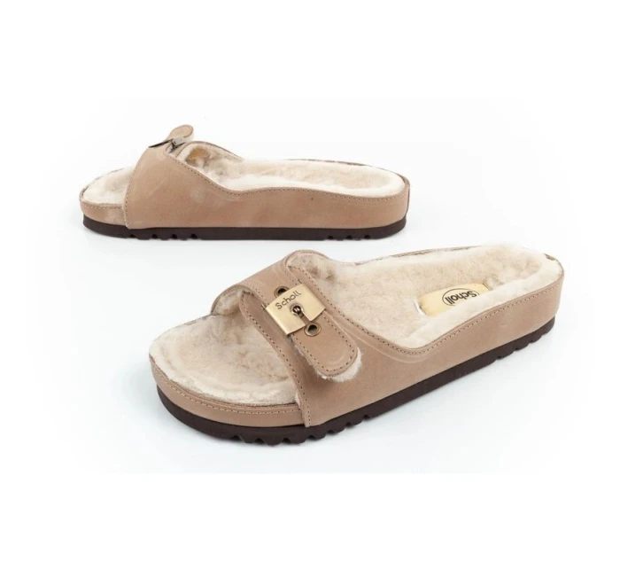 Iconic Taupe W dámské žabky model 20948595 - SCHOLL