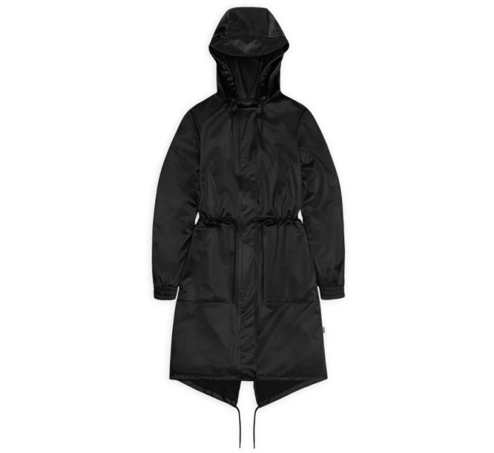 kabát STRING W PARKA W3 84 BLACK model 21812195 - Rains kabát STRING W PARKA W3 84 BLACK model 21812195 - Rains