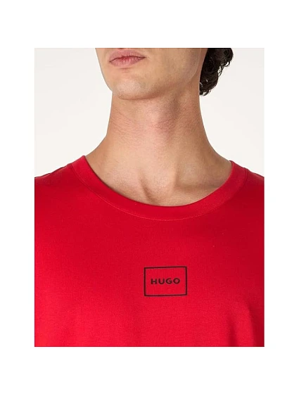 Pánské tričko  TShirt Open Pink model 22061764 - Hugo