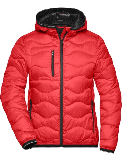 JN Dámská prošívaná bunda 02. red/black model 22530684 - Daiber JN Dámská prošívaná bunda 02. red/black model 22530684 - Daiber