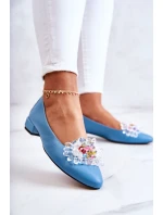 Kožené baleríny s zdobením model 21584377 - Boto