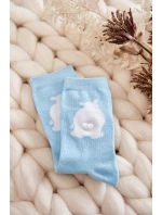 Mládež Bavlněné Ponožky bílé Medvídek máte Mládež Bavlněné Ponožky bílé Medvídek máte