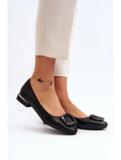 Baleríny S Černé model 21649460 - SERGIO LEONE Baleríny S Černé model 21649460 - SERGIO LEONE