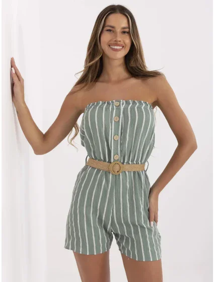 Kombinéza KO bílé a zelené model 15281586 - FPrice Kombinéza KO bílé a zelené model 15281586 - FPrice