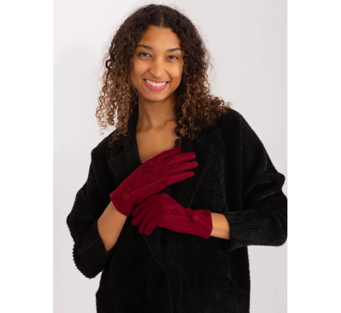 Rukavice AT RK 239501.10 bordó