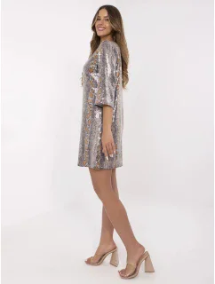 Šaty LK SK model 20976032 tmavě lila - FPrice