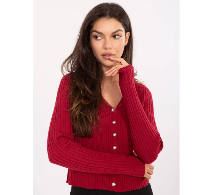Jumper PM SW R1639.27 kaštanový Jumper PM SW R1639.27 kaštanový