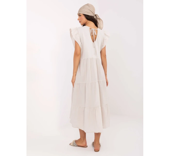 Sukienka TW SK BI 6 model 21204766 jasny beżowy - FPrice