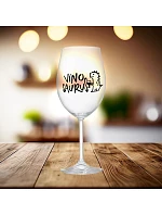VÍNOSAURUS - čirá sklenice na víno 350 ml VÍNOSAURUS - čirá sklenice na víno 350 ml