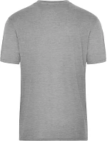 Daiber JN 1808 Pánské pracovní tričko z bio bavlny - Solid 02.1808 grey heather Daiber JN 1808 Pánské pracovní tričko z bio bavlny - Solid 02.1808 grey heather