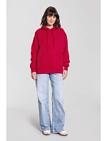 Fruit of the Loom Iconic Premium Hooded Sweat Mikina s kapucí z těžké bavlny 16.2284 red Fruit of the Loom Iconic Premium Hooded Sweat Mikina s kapucí z těžké bavlny 16.2284 red