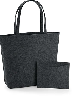 BG 721 Nákupní taška charcoal melange model 22480918 - BagBase