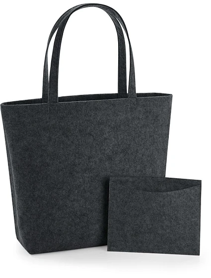 BG 721 Nákupní taška charcoal melange model 22480918 - BagBase