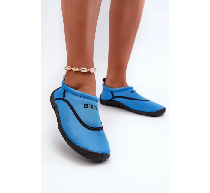 Dámská obuv do vody modrá Big Star NN274A802