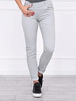 Dámské kalhoty 2628P světle šedé - Kesi