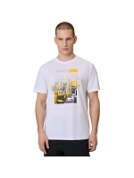 Pánské tričko 4F M2660 white 4FWSS26TTSHM2660 10S pánské