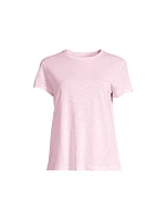 Dámské tričko CASALL Soft Texture Tee, růžová barva