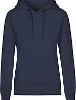 Promodoro 1781 Dámská mikina s kapucí "X.O" 40.1781 navy