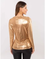 Bluzka DHJ BZ model 21441135 camelowy - FPrice